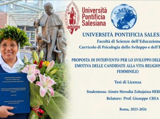 Congratulations, Sr. Aimée Herodia Herindrainy! Congratulations, Sr. Aimée Herodia Herindrainy!